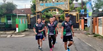 Jaga Stamina Kesehatan, Anggota Laksanakan Olah Raga Setelah Apel Pagi