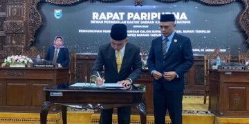 DPRD Batang Usulkan Permohonan Pelantikan Bupati dan Wakil Bupati Terpilih