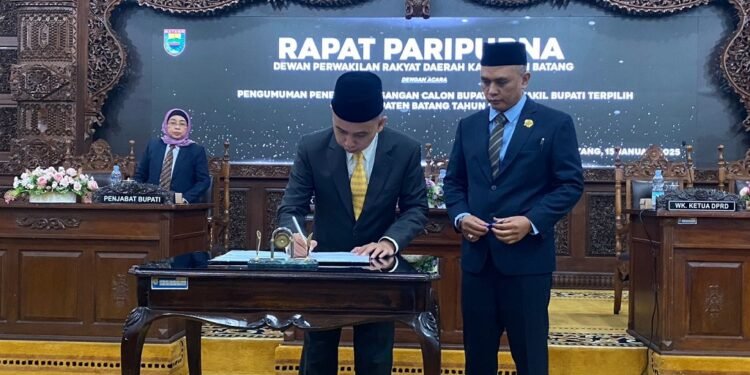 DPRD Batang Usulkan Permohonan Pelantikan Bupati dan Wakil Bupati Terpilih