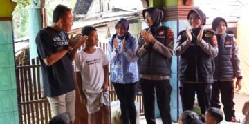 Polres Batang Gelar Trauma Healing untuk Korban Tanah Longsor dan Banjir Bandang di Desa Surjo