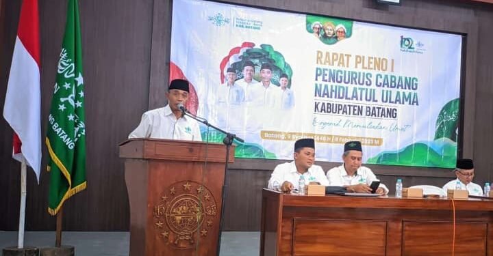 PCNU Batang Gelar Rapat Pleno I, Bahas Kinerja Organisasi