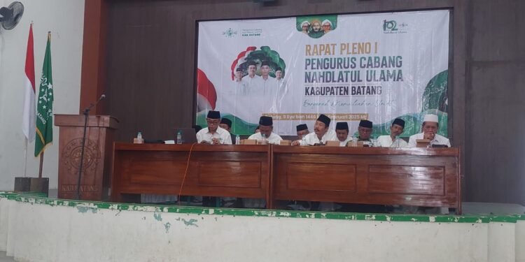 PCNU Batang Gelar Rapat Pleno I, Bahas Kinerja Organisasi
