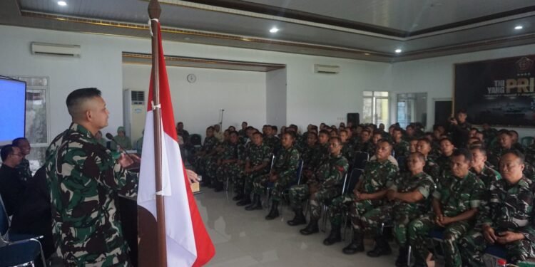 Kodim 0736/Batang Gelar Rapat Anggota Tahunan (RAT) Ke-56 Primer Koperasi Kartika A-10 Batang