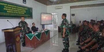 Kodim 0736/Batang Gelar Rapat Anggota Tahunan (RAT) Ke-56 Primer Koperasi Kartika A-10 Batang