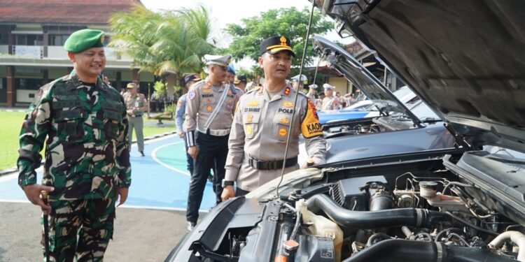 Tingkatkan Kesadaran Masyarakat Berlalu Lintas,  Polres Batang Gelar Operasi Keselamatan Candi 2025