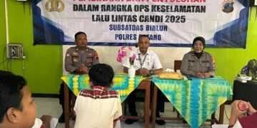 Ops Keselamatan Candi 2025, SDN Proyonanggan 5 Batang Sosialisasikan Melalui Subsatgas Binmas
