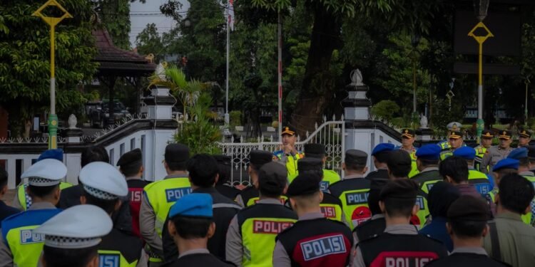 Polres Batang Perketat Pengamanan Wilayah, Jelang Sertijab Kepala Daerah