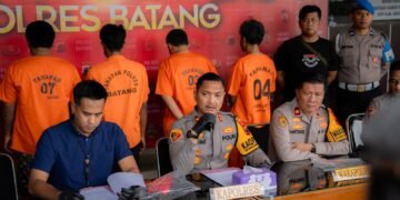Polres Batang Ungkap Tiga Kasus Pencurian Motor, Tersangka Diamankan