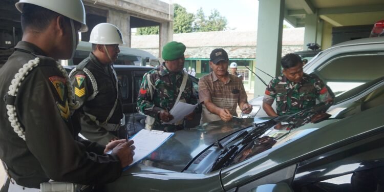 Subdenpom IV/1-2 Pekalongan Laksanakan Gaktib Dalam Satuan Kodim 0736/Batang