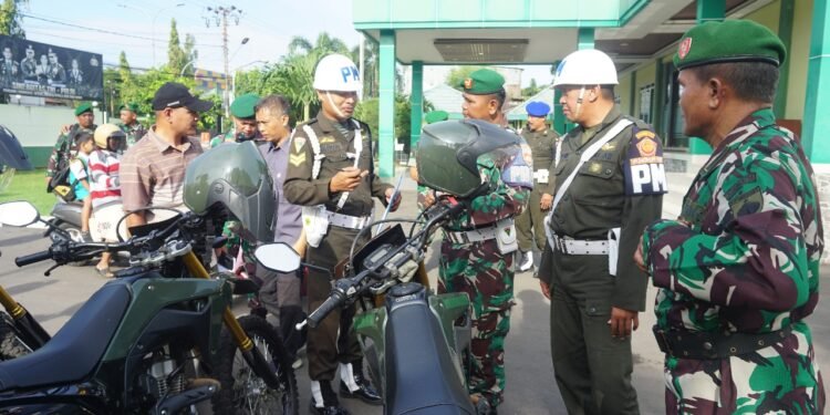 Subdenpom IV/1-2 Pekalongan Laksanakan Gaktib Dalam Satuan Kodim 0736/Batang