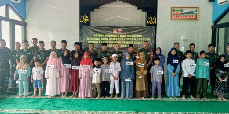 Sambut Bulan Ramadhan Kodim Batang Gelar Lomba Ceramah, Adzan, Baca Al Qur’an dan Hafalan Surat Pendek