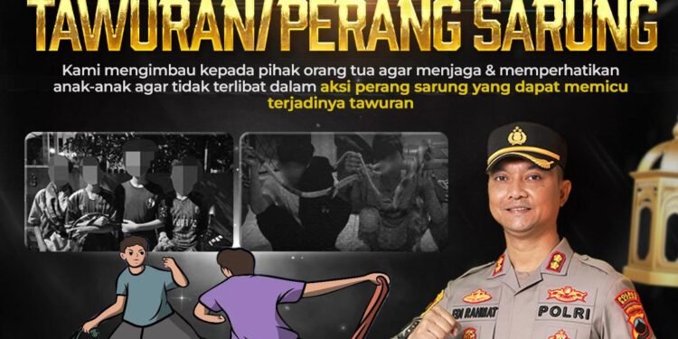 Polres Batang Tingkatkan Patroli untuk Cegah Aksi Perang Sarung Selama Bulan Puasa