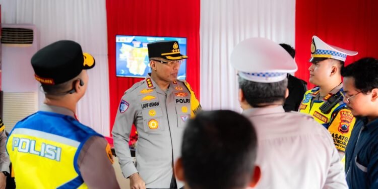 Pastikan Kelancaran Mudik, wakapolda Jateng Cek Pos Pengamanan