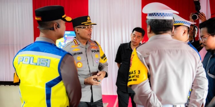 Pastikan Kelancaran Mudik, wakapolda Jateng Cek Pos Pengamanan