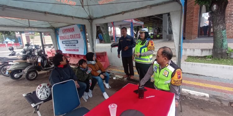 H – 3 Arus lalu lintas Di Jantung Kota Batang Aman Lancar Dan Terkendali