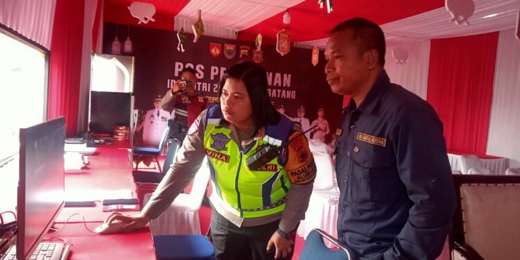 H – 3 Arus lalu lintas Di Jantung Kota Batang Aman Lancar Dan Terkendali