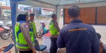 H – 3 Arus lalu lintas Di Jantung Kota Batang Aman Lancar Dan Terkendali