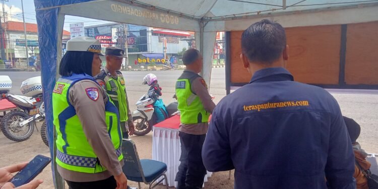 H – 3 Arus lalu lintas Di Jantung Kota Batang Aman Lancar Dan Terkendali