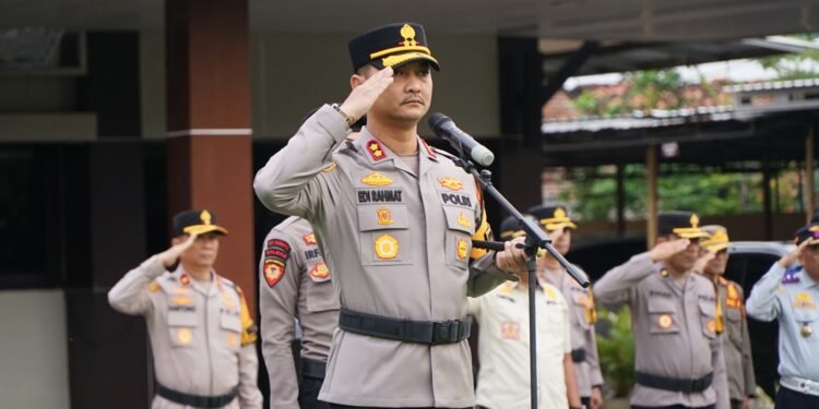 Polres Batang Gelar Apel Kesiapan Jelang Malam Takbir Idulfitri 1446 H