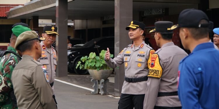 Polres Batang Gelar Apel Kesiapan Jelang Malam Takbir Idulfitri 1446 H