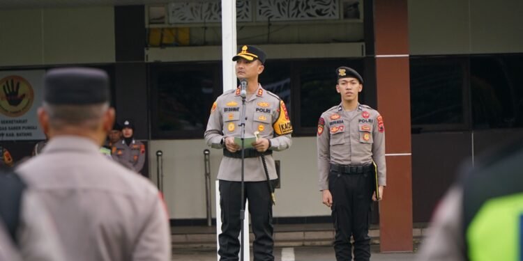 Polres Batang Gelar Apel Kesiapan Jelang Malam Takbir Idulfitri 1446 H