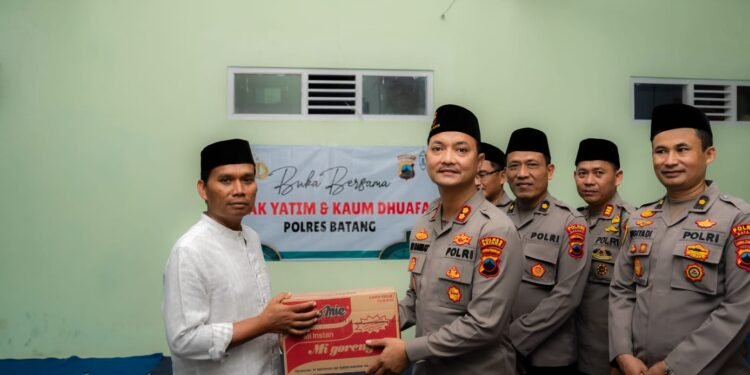 Polres Batang Gelar Buka Puasa Bersama Anak Yatim Panti Asuhan Putra Bakti