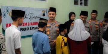 Polres Batang Gelar Buka Puasa Bersama Anak Yatim Panti Asuhan Putra Bakti