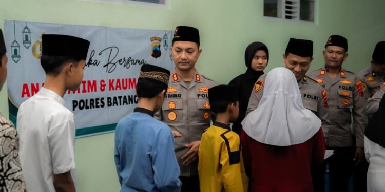 Polres Batang Gelar Buka Puasa Bersama Anak Yatim Panti Asuhan Putra Bakti