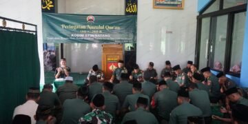 Kodim 0736/Batang Gelar Peringatan Nuzulul Quran, Mantapkan Ibadah Perbanyak Sedekah
