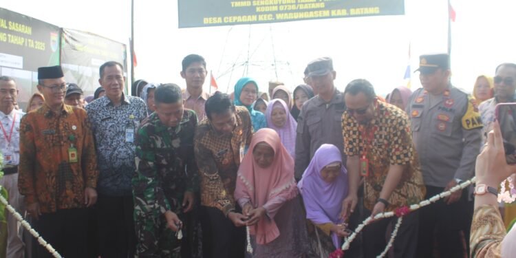 Kastaf Kodim 0736/Batang, Resmi Tutup TMMD Sengkuyung Tahap I Desa Cepagan