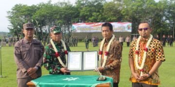 Kastaf Kodim 0736/Batang, Resmi Tutup TMMD Sengkuyung Tahap I Desa Cepagan