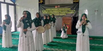 Persit KCK Cabang XXIV Kodim 0736/Batang Gelar Lomba Qasidah Rebana
