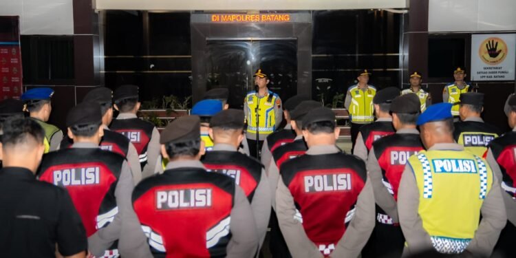 Fokus Operasi Ketupat Candi, Kapolres Batang Instruksikan Pengamanan Ekstra