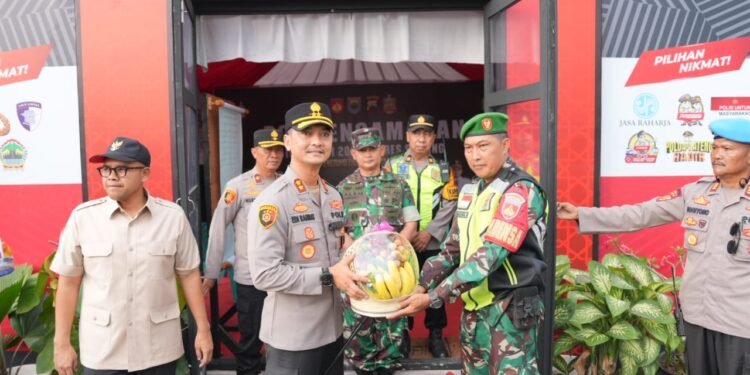 Dandim dan Kapolres Batang Dampingi Bupati Tinjau Rest Area 379