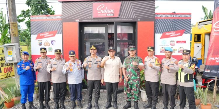 Dandim dan Kapolres Batang Dampingi Bupati Tinjau Rest Area 379