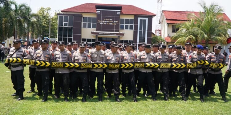 Kapolres Batang Tekankan Peran Humanis Kompi Dalmas dalam Demokrasi