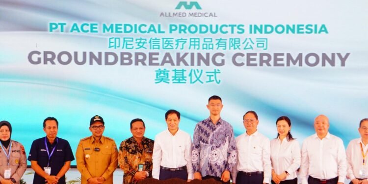 Perusahaan Allmed Medical Berinvestasi Ratusan Juta Dolar di Batang