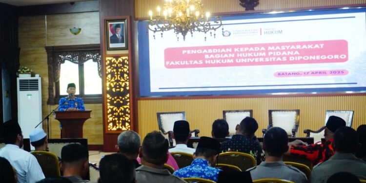 Pemkab Batang Bersama UNDIP Sosialisasikan Pencegahan Kekerasan Seksual