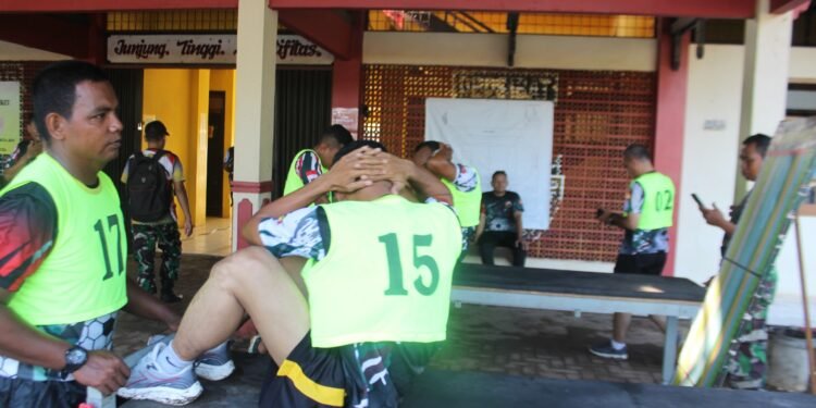 Ukur Kemampuan, Ratusan Prajurit Kodim 0736/Batang Laksanakan Tes Garjas Periodik I