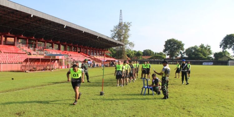 Ukur Kemampuan, Ratusan Prajurit Kodim 0736/Batang Laksanakan Tes Garjas Periodik I