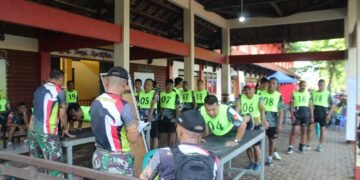 Ukur Kemampuan, Ratusan Prajurit Kodim 0736/Batang Laksanakan Tes Garjas Periodik I
