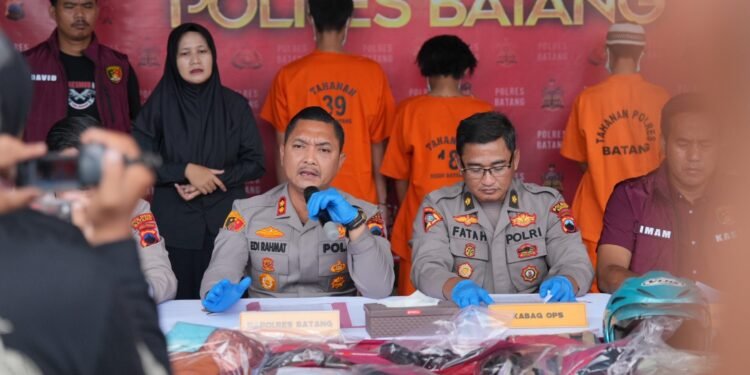 Polres Batang Ungkap Tiga Kasus Pencabulan Anak, Pelaku Sempat Buron Tiga Tahun