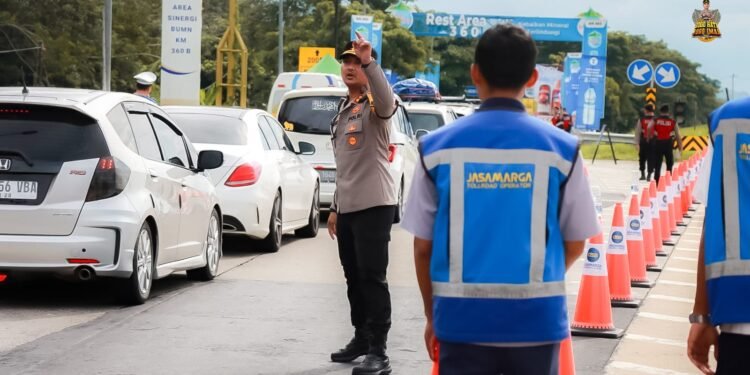 Arus Mudik dan Balik Lebaran 2025 di Batang Ramai Lancar