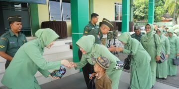 Kodim 0736/Batang Gelar Halal Bihalal, Pererat Silaturahmi di Momen Lebaran