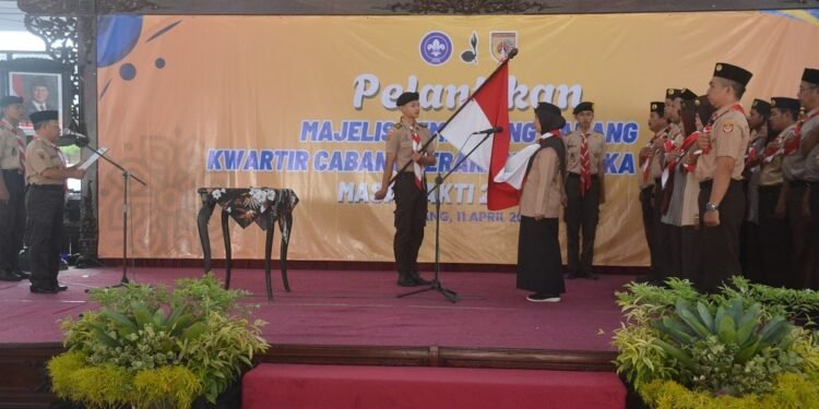 Pengurus Pramuka Peduli Dikukuhkan, Siap Tangani Kebencanaan