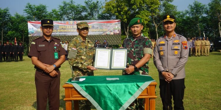 Wakil Bupati Batang Buka TMMD Sengkuyung Tahap II Desa Kalisalak