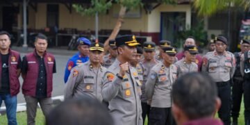 Libatkan TNI dan Satpol PP, Polres Batang Gelar Operasi Premanisme Skala Besar