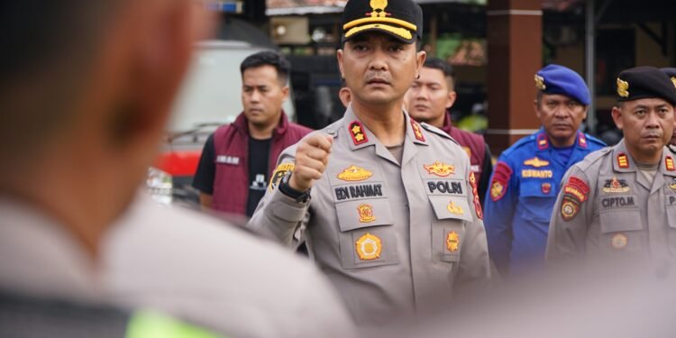 Libatkan TNI dan Satpol PP, Polres Batang Gelar Operasi Premanisme Skala Besar