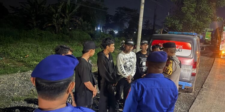 Diduga Hendak Tawuran, Tujuh Remaja Diamankan dan Dibina Polres Batang