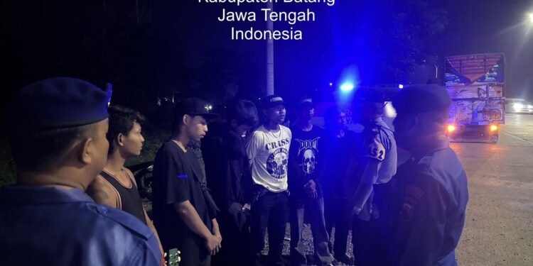 Diduga Hendak Tawuran, Tujuh Remaja Diamankan dan Dibina Polres Batang